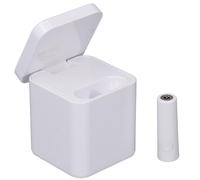 YUYTE 2 in 1 Nail Drill Machine, Portable Electric Nail File Low Noise 0-35000rpm with Hollow Cup for Nail Salon (White)