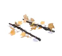 YUYTE 2pcs Reptile Branches, Plastic Climbing Branches for Reptiles with Suction Cups, for Terrarium Decoration