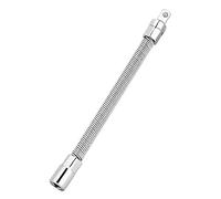 YUYTE 3/8” Flexible Extension Bar Shaft Bit Holder for Tight Spaces - Magnetic Lock & Design, 200mm Length (200mm)