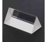 YUYTE 30mm K9 Optical Glass Triangular Prism for Light Spectrum Teaching, Photography Effects & Science Gifts