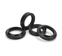 YUYTE 4Pcs Oil Front Fork Damper Absorber Rubber Cover for 39x52x11mm
