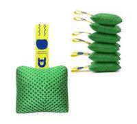 YUYTE 6 Pack Dog Nose Work Training Set Scent Work Kit Scent Training Kit Dog Mental Stimulation Toys with Agility Equipment for Backyard Play Obedience Behavior Improvement (Green)