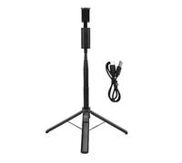 YUYTE Automatic Phone Quadripod Stand, Extendable to 150cm with AI Face Tracking 360° Auto Rotation Control, with 7 Key Remote for Live Streaming Video Conference