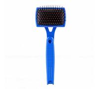 YUYTE Back Scratcher Foldable Back Scratcher Extendable Telescopic Air Cushioned Detachable Brush Head Deep Tissue Massage Portable Body Tool (Blue)