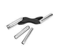 YUYTE Brick Jointer Masonry Jointing Tool Brick Jointing Tool Double End Bricklaying Comfortable Grip Lightweight Wear Proof 4 Interchangeable Blades for Masonry Work