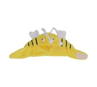 YUYTE Cat Teaser Hat Interactive Cat Head Worn Toy Head Wearing Toy Teaser Stick with Super Soft Velvet Fabric for Cats Kittens 24-30cm Necks