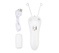 YUYTE Cotton Thread Hair Removal Epilator, USB Rechargeable Facial Threading Epilator for Upper Lip, Chin, Sideburns, and Cheeks (Golden)