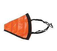 YUYTE Drift Sock Sea AnchorHigh Visibility Orange Wind Tear Design for 12 14ft Boats Ideal for Fishing and Stability (45.7cm / 18in)
