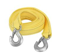 YUYTE Emergency Duty Towing Rope Strap 2 5m 8 2ft with Hook for Cars SUVs and Trucks Essential for and Roadside Assistance