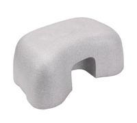 YUYTE EPP Toilet Stool, Lightweight Sturdy Bathroom Step Stool with Textured Bottom for Kids Adults, Non Slip Compact Stackable Footstool for Bathroom Toilet Shower