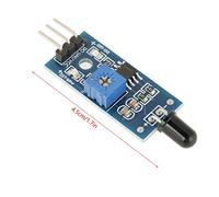 YUYTE Fire IR Flame Pcs IR Flame Sensor Module Detector - Infrared Detection Sensor with Sensitivity for & Microcontroller Projects