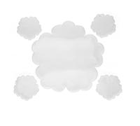 YUYTE Flower Coaster Silicone Mold, Durable Flexible Reusable Smooth Resin Mold for DIY Craft, with Simple Healing Flower Design for Home Decoration