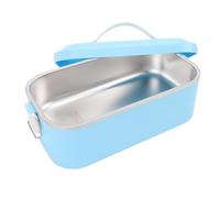 YUYTE Food Storage Container, Salad Container for Lunch with Ice Pack and Leak Proof Lids, Stainless Steel L Meal Prep Lunch Boxes for Snacks, Fruits, On the Go Meals (Blue)