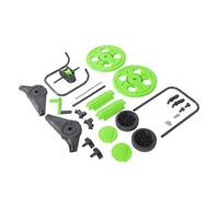 YUYTE Garden Hose Reel Cart, Premium Iron and Plastic Construction with Hose Guide Device and Wheels for Easy Transport, Yard Gardening Lawn Watering 16.1x18.5x34.6in