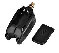YUYTE Illuminated Fishing Bite Alarm Light with Sensitivity and Volume for Enhanced Angling Efficiency (Black)