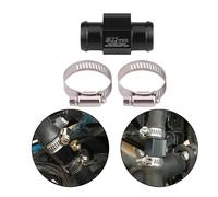 YUYTE Inline Temperature Sensor Motorcycle Temperature Joint Pipe Hose Sensor Gauge Adapter 18mm for Universal Fit (22mm)
