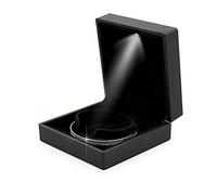 YUYTE Jewelry Box, LED Lighted Engagement Bracelet Box, Wedding Jewelry Display Case, Gift Storage Box, Small Gift Boxes for Jewellery, Light Up Bracelet Box for Anniversary Wedding Birthday