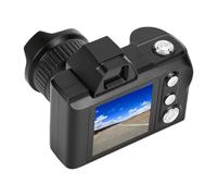 YUYTE Keychain Digital Camera Mini Retro Camera Pocket Digital HD Photo Video 64GB Memory Card 1.3 Inch LED Display 4X Zoom Lanyard with Flashlight for Kids