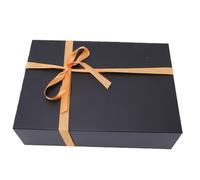 YUYTE Magnetic Lid Gift Box Present Box Keepsake Large 13.78x9.84x4.06 Inch Pre-Assembled Sturdy Paper for Valentine Birthday