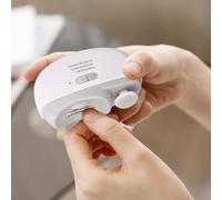 YUYTE Multi-Functional Electric Nail Grinder with -Pinch and Quiet for Grooming - White