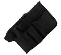 YUYTE Multi Pocket Waist Bag, Adjustable Waist Pouch with D Buckle and Free Adhesive Hook Loop Strap, for Waiter to Hold Phone Money Tablet Pencil