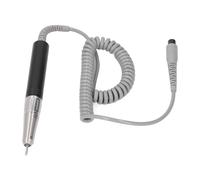 YUYTE Nail Drill Handpiece Replacement, Adjustable Speed Quiet Metal Handle with Forward Reverse for Nail Polishing Machine Pedicure Shaping (Black)