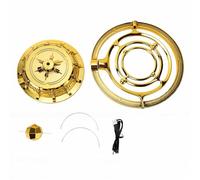 YUYTE Orbit Perpetual Motion Machine Kinetic Art Sculpture Desk Decor with 3D Swing Magnetic Pendulum for Home Office Gift Science Decor STEM Learning