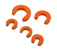 YUYTE Push Disconnect Clips 1/4 3/8 1/2 3/4 1 Inch, Lightweight Plastic Push Fit Removing Tool for Plumbing Pipe Repair
