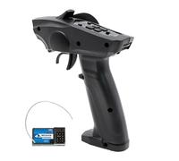 YUYTE Remote and Receiver RACING 2.4GHz 4 Channels Radio Remote Controller for RC Cars and Boats, Grip Transmitter with Receiver