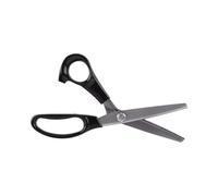 YUYTE Shears Round Pinking Professional Fabric Decorative Round/Pinking Shears Scissors - Stainless Steel Blades, Action, 23cm, Multi-Size Cutting Teeth (3mm)