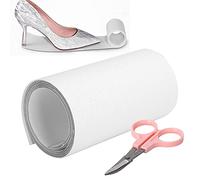 YUYTE Sole Stickers, Clear Sole Protector Sticker, Clear Sole Protector Sticker Self-Adhesive Sole Stickers Ladies Heels Shoe Sole Protector Shoe Sole Cover Protector for Heels (10 * 200cm)