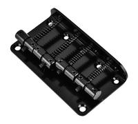 YUYTE String Bass Bridge Professional Metal Four String Bass Bridge for Electric Guitar -, Easy to Install, Multiple Colors Available (Black)