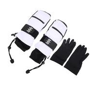 YUYTE Stylish Ski Mittens for Men and Women Warm Windproof Snowboarding (M)