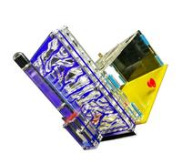 YUYTE T-Design Clear Acrylic Farm with Humidity Control - Lovers and Educational Fun (Blue)