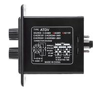 YUYTE Timer Relay 120v On Off Timer Relay Knob Control Time Switch ATDV-YC 6S-60M - for Automation Control Applications, AC 110/ (#1)
