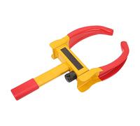 YUYTE Vehicle Security Wheel LockHeavy Duty Tire Clamp for Cars SUVs Motorcycles TrailersBright Color Design for Enhanced Visibility