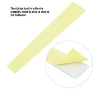 YUYTE Violin Fretboard Sticker, 5pcs Musical Scale Stickers with Adhesive Back for Beginner Practice, Fretless Fingering Guide for 1/4 3/4 1/8 Violin (3/4)