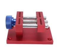 YUYTE Watch Case Holder Adjustable Watch Case Holder Repair Stand Back Remover 80mm Opening Alloy Steel Red Weighted Base for Battery Replacement and Repair