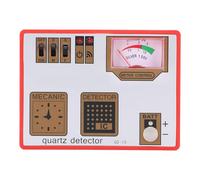 YUYTE Watch Demagnetizer Quartz Tester 2 in Tool Mechanical Repair Degaussing Device with Battery Movement Switch Button for Horologists