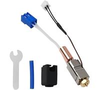 YUYUEMI for Artillery Sidewinder X1 X2 Genius Upgrade Hotend Kit,with Heater Cartridge Thermistor All Metal Throat Volcano Nozzle Heating Block Silicone Socks Printer Accessories