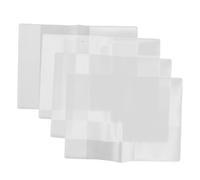 YUYUETIME 5pcs Thickened Matte Passport Cover Protector Clear Vinyl Travel Wallet with Multiple Card Slots Rainproof Id Card Holder Organizer for Business and Family Use