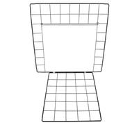 YUYUETIME Multifunctional DIY Pet Cage Door with Iron Mesh Assemble Wire Door for Cats Dogs Hamsters and Pets Installation and Transport Black