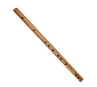 YUYUETIME Wooden Piccolo Flute Key C Small Traditional Bamboo Instrument Lightweight Portable Beginner Friendly with Fine Opening and Polished Surface