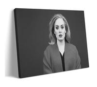 YUYUMEGDE Adele Star Poster Decorative Painting Canvas Wall Posters And Art Picture Print Modern Family Bedroom Decor Posters 20x30inch(50x75cm)
