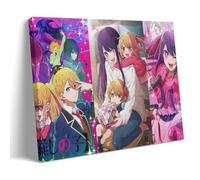 YUYUMEGDE Ai Hoshino Oshi No Ko Anime Poster Decorative Painting Canvas Wall Posters And Art Picture Print Modern Family Bedroom Decor Posters 24x36inch(60x90cm)