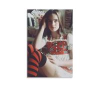 YUYUMEGDE Brooke Shields Art Poster Decorative Painting Canvas Wall Posters And Art Picture Print Modern Family Bedroom Decor Posters 20x30inch(50x75cm)