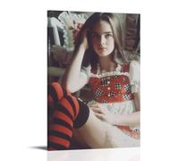 YUYUMEGDE Brooke Shields Art Poster Decorative Painting Canvas Wall Posters And Art Picture Print Modern Family Bedroom Decor Posters 16x24inch(40x60cm)