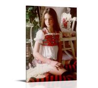 YUYUMEGDE Brooke Shields Young 02 Poster Decorative Painting Canvas Wall Posters And Art Picture Print Modern Family Bedroom Decor Posters 12x18inch(30x45cm)
