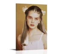 YUYUMEGDE Brooke Shields Young Poster Decorative Painting Canvas Wall Posters And Art Picture Print Modern Family Bedroom Decor Posters 08x12inch(20x30cm)