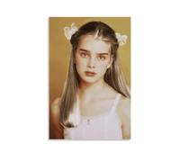 YUYUMEGDE Brooke Shields Young Poster Decorative Painting Canvas Wall Posters And Art Picture Print Modern Family Bedroom Decor Posters 20x30inch(50x75cm)